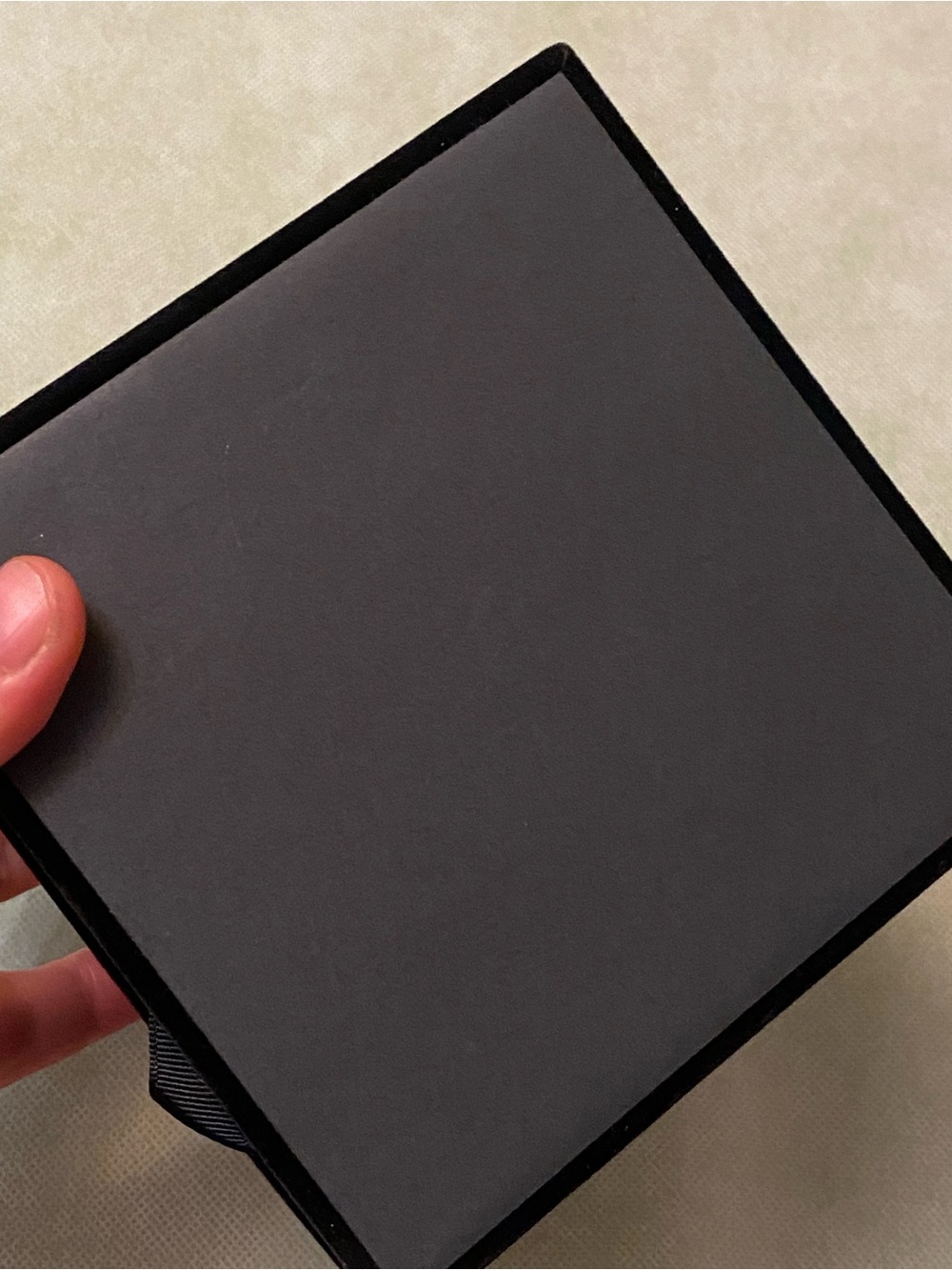 Dolce & Gabbana Black Velvet box for perfume with Gold Plaque - Picture 3 of 7